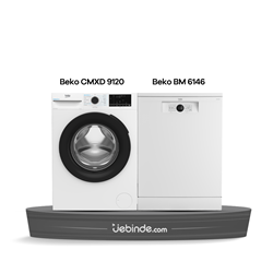 Beko 2 li Çamaşır ve Bulaşık Paketi-29 (CMXD 9120 + BM 6146)